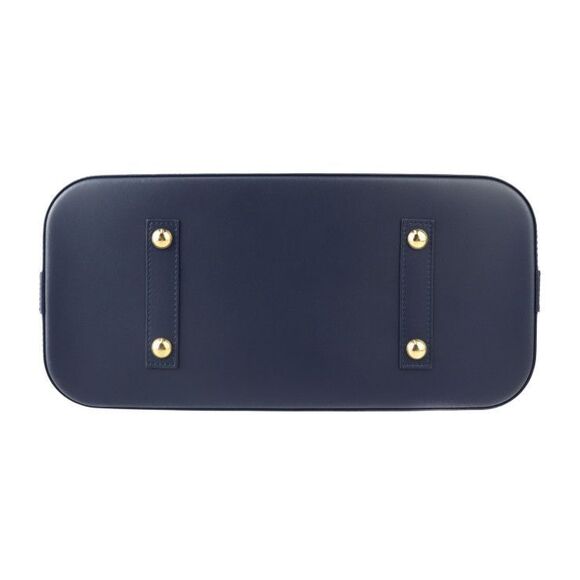 Louis Vuitton Alma GM M23723 Lambleather Blue Marline Goldhardware Quilted Biton - Picture 4 of 9